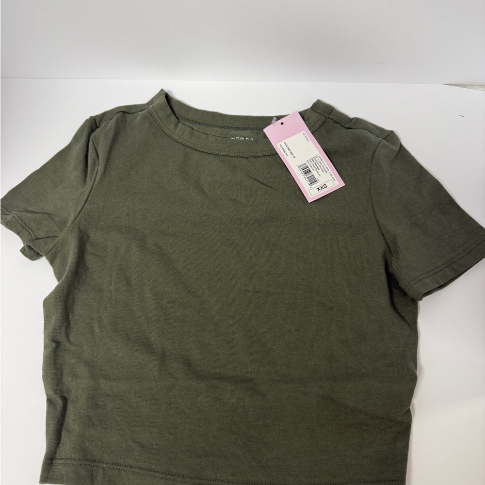 Box of 12 XXS Wild Fable Kids Green T-Shirts (NWT)